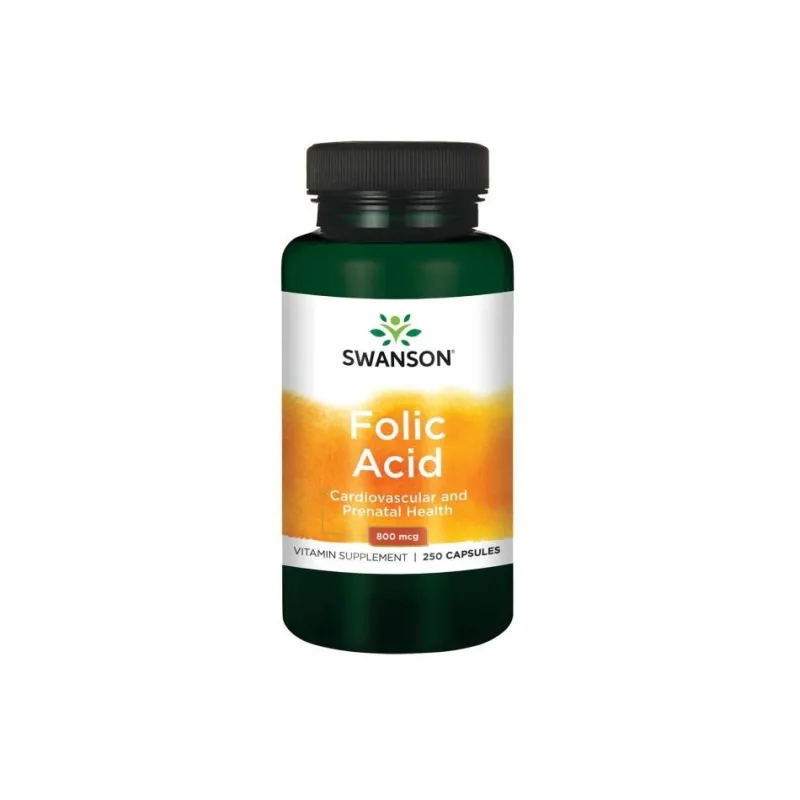 SWANSON Folic Acid - Фолиева Киселина