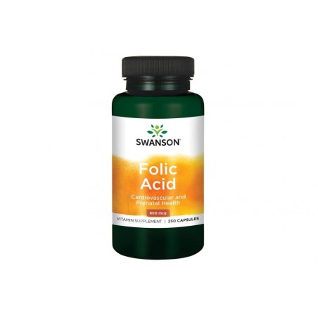 SWANSON Folic Acid - Фолиева Киселина