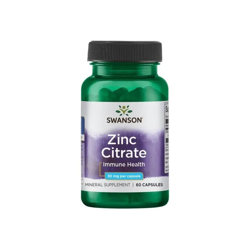 SWANSON Zinc Citrate 30mg - Цинк