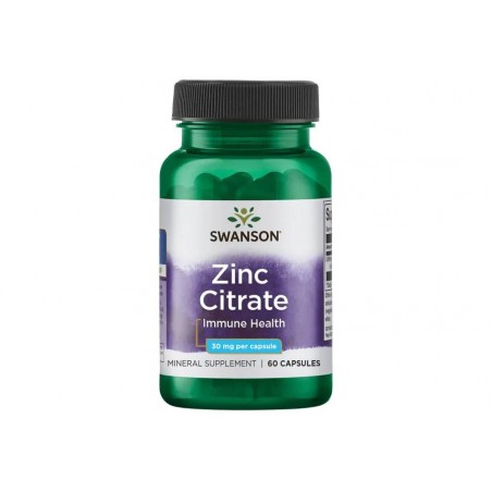 SWANSON Zinc Citrate 30mg - Цинк
