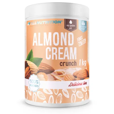 Allnutrition Almond Cream - Crunchy - Бадемов Крем