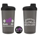 Ready For Life Shaker - Everyday I`m Musclin` - Black - Шейкър