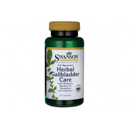 SWANSON Herbal Gallbladder Care - Билкови Екстракти за Жлъчката