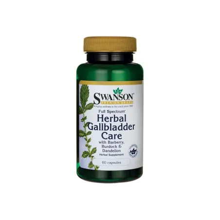 SWANSON Herbal Gallbladder Care - Билкови Екстракти за Жлъчката