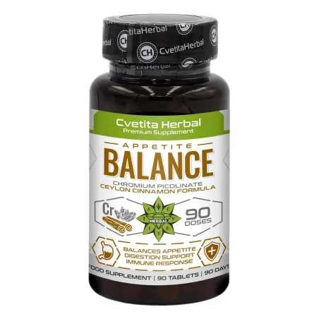 Cvetita Herbal Appetite Balance - Канела и Хром