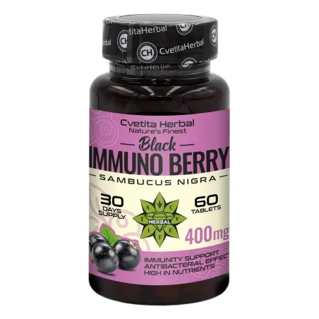 Cvetita Herbal Black Immuno Berry - Екстракт от Черен Бъз