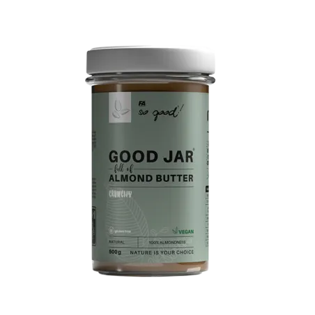 FA Nutrition Good Jar - Full Of Almond Butter - Crunchy - Бадемово Масло