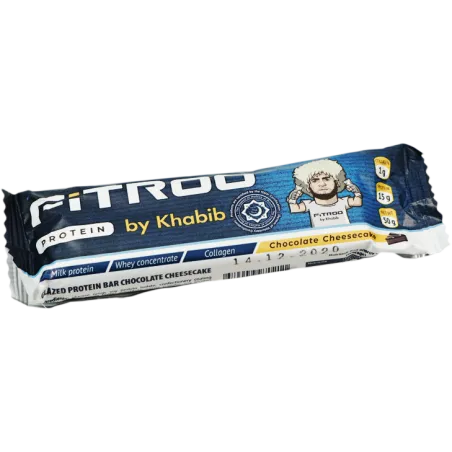 FITROO by Khabib Glazed Protein Bar Premium - Протеинов Бар