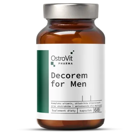 OstroVit Decorem for Men - Beauty Multivitamin - Мултивитамин за Мъже