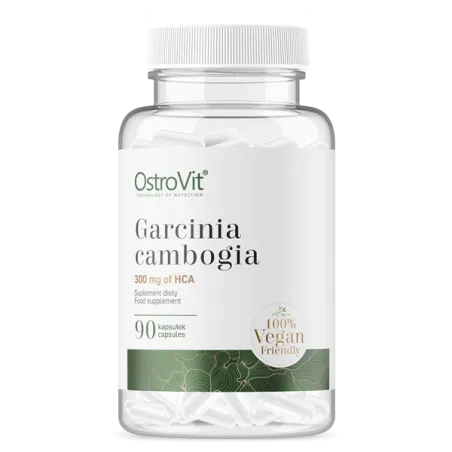 OstroVit Garcinia Cambogia 500 mg - 60% HCA Vege - Гарциния - Липотропен Фет Бърнер