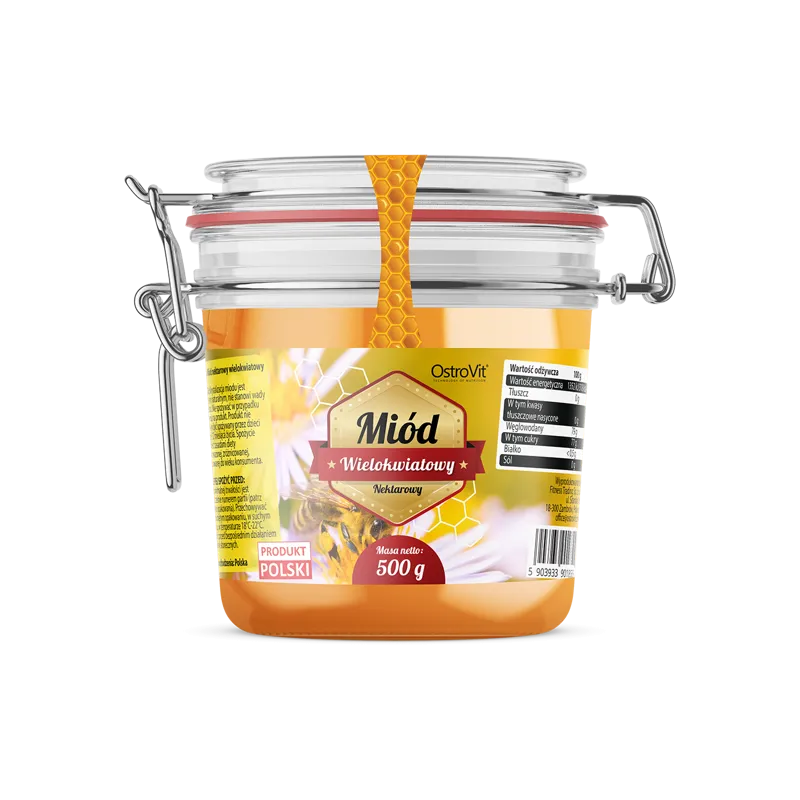 OstroVit Natural Multiflower Honey - Натурален многоцветен мед