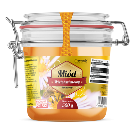 OstroVit Natural Multiflower Honey - Натурален многоцветен мед