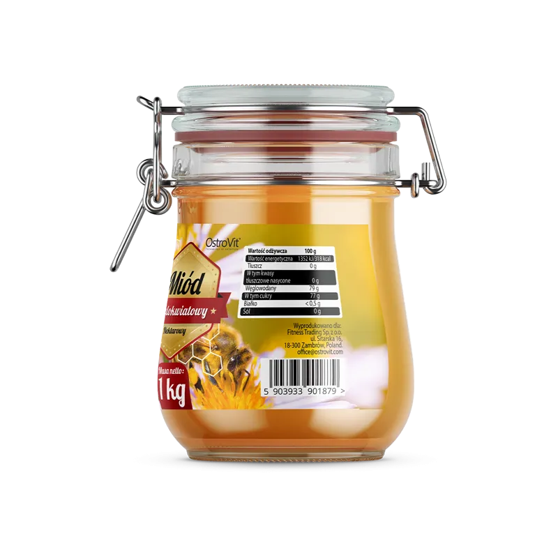 OstroVit Natural Multiflower Honey - Натурален многоцветен мед