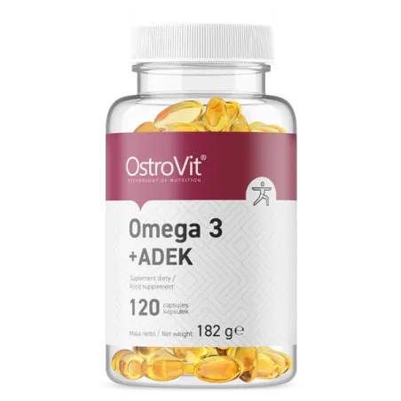 OstroVit Omega 3 + ADEK Vitamin A + D + E + K - Омега 3 + Витамин A D E K