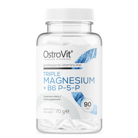 OstroVit Triple Magnesium + B6 P-5-P - Магнезий