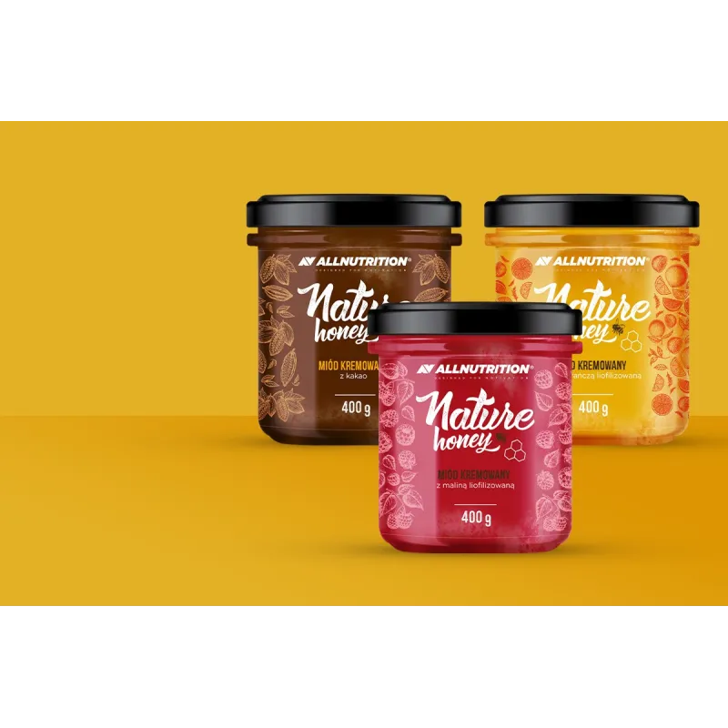 Allnutrition Nature Honey With Raspberry - Натурален Мед