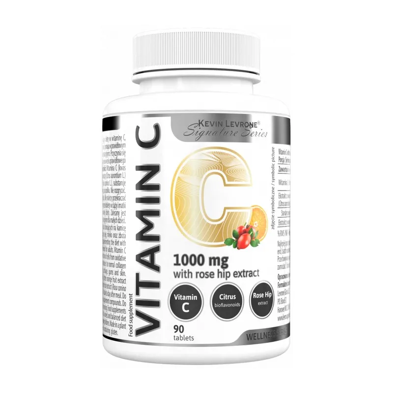 Kevin Levrone Vitamin C 1000 with Rose Hips and Bitter Orange - Витамин C