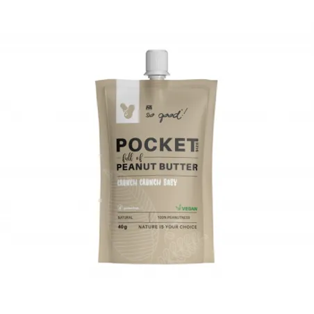 FA Nutrition Pocket Size Full of Peanut Butter Paste Crunchy - Фъстъчено масло