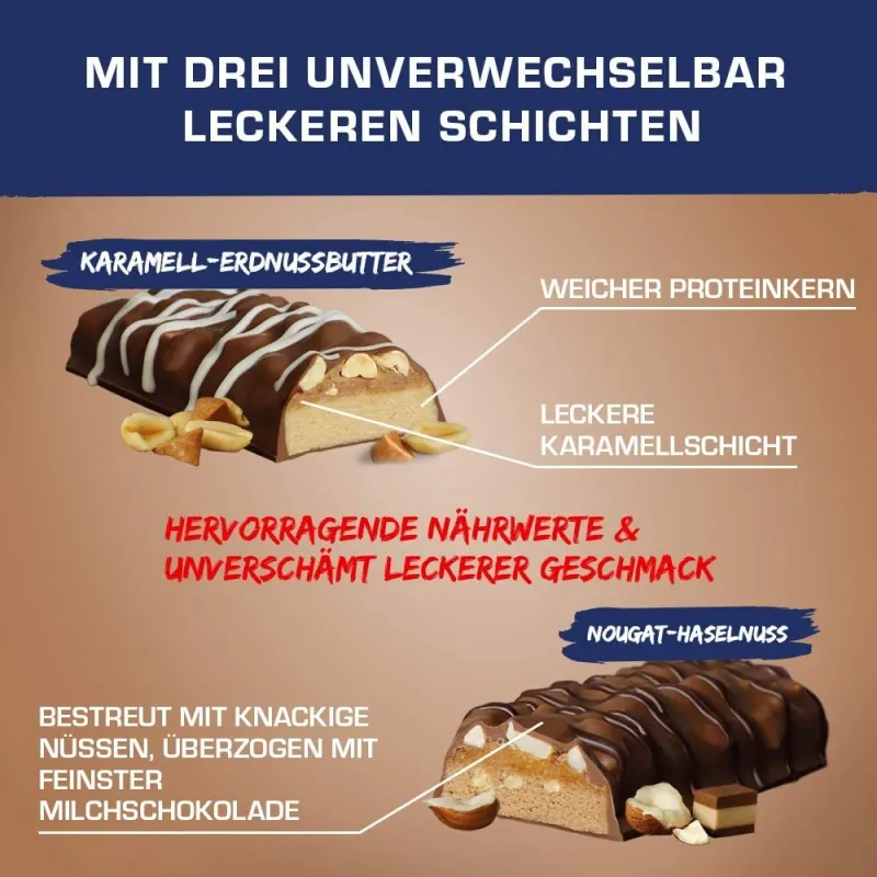 Weider Yippie Nuts bar - Протеинов Бар