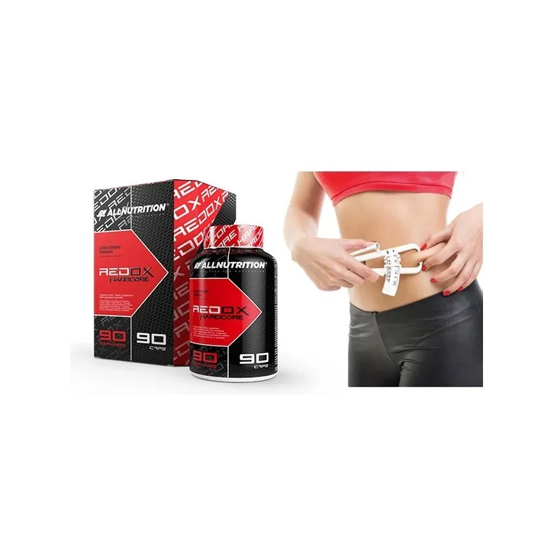 Allnutrition Redox Hardcore - Термогенен Фет Бърнър + Подарък Fat Caliper