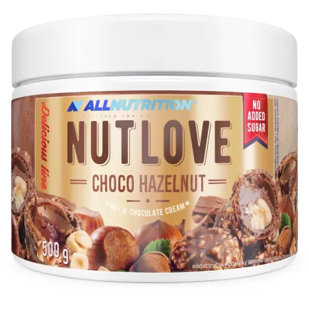 Allnutrition NutLove - Choco Hazelnut - Диетичен Крем За Мазане