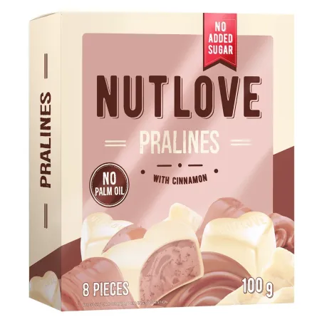Allnutrition NutLove Pralines Cinnamon - Диетични Бонбони