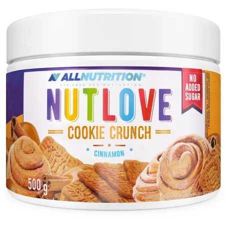 Allnutrition NutLove - Cookie Crunch Cinnamon - Диетичен Крем За Мазане