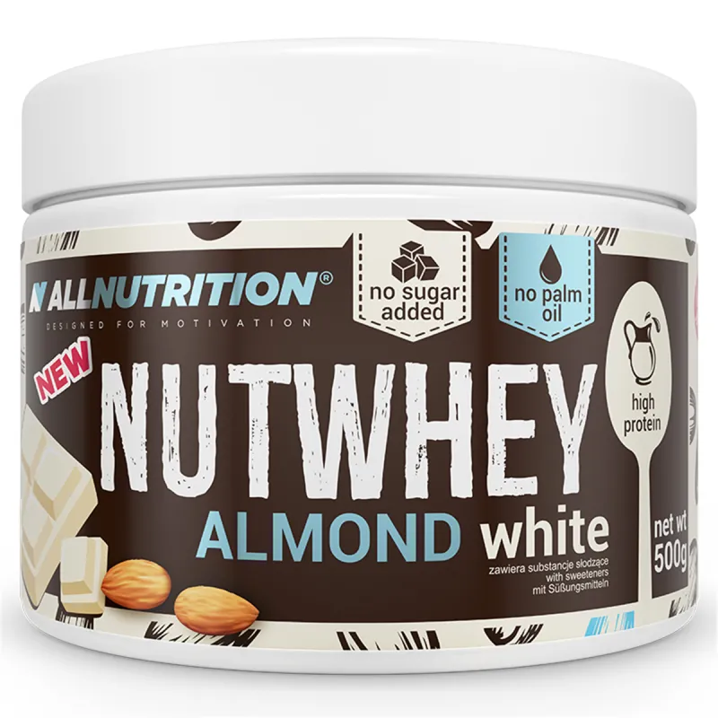Allnutrition NutWhey - White Chocolate Almond - Протеинов Крем За Мазане