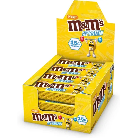 Mars Protein M&M`s Hi Protein Bar - Peanut - Протеинов Бар