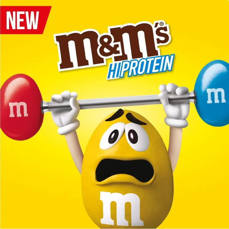Mars Protein M&M`s Hi Protein Bar - Peanut - Протеинов Бар