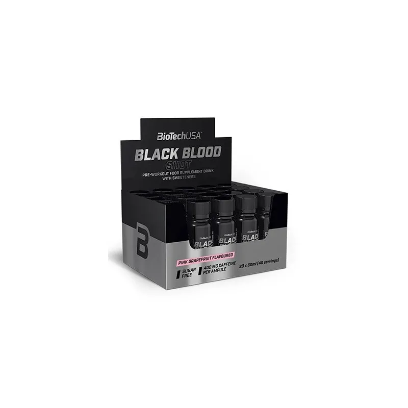 Biotech USA Black Blood Shot - Азотен Бустер