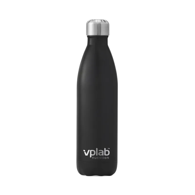 VPLab Metal Water Bottle - Black - Бутилка За Вода