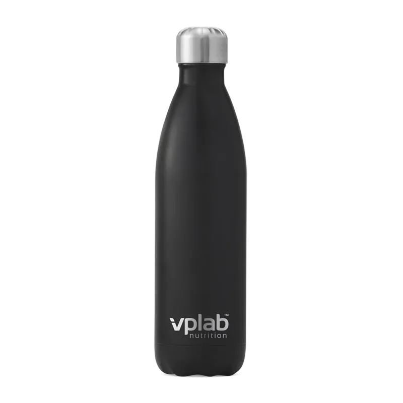 VPLab Metal Water Bottle - Black - Бутилка За Вода