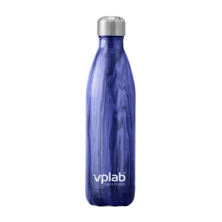 VPLab Metal Water Bottle - Blue Wood - Бутилка За Вода