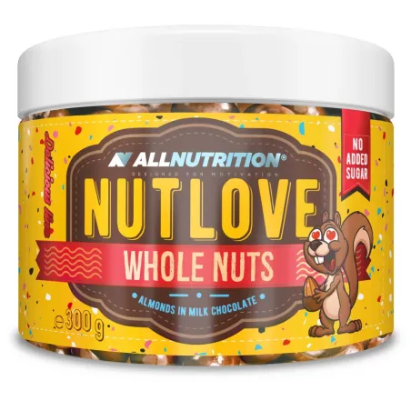 Allnutrition NutLove Whole Nuts - Almonds - Диетични Ядки