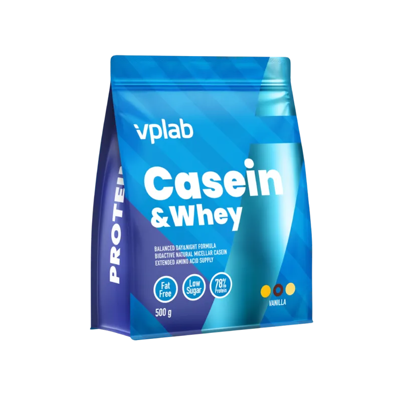 VPLab Casein & Whey - Казеин и Суроватъчен Протеин