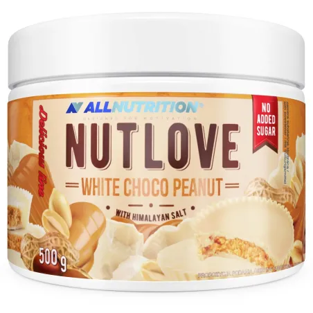 Allnutrition NutLove - White Chocolate Peanut - Диетичен Крем За Мазане