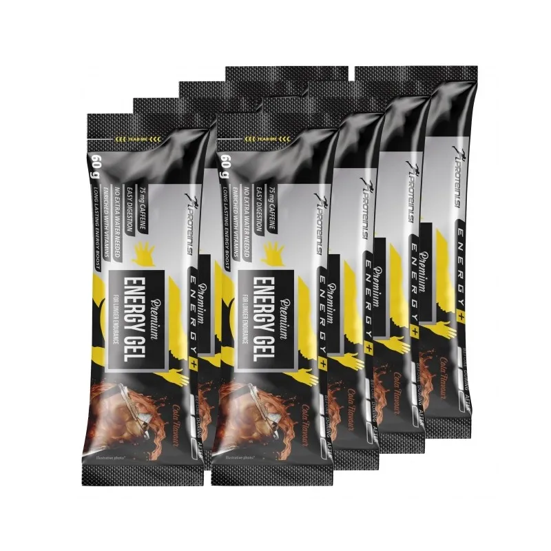 Proteini.SI Premium Energy Gel + Caffeine - Енергиен Гел + Кофеин