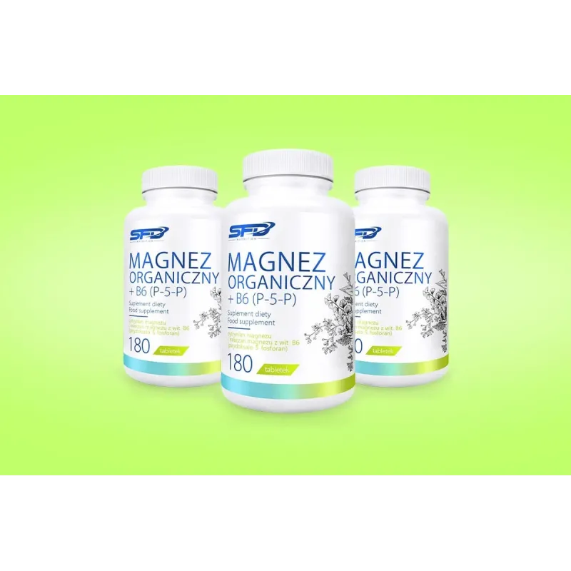 SFD Organic Magnesium + B6 - Магнезий + Витамин B6