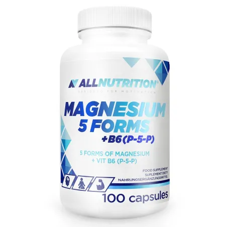 Allnutrition Magnesium 5 Forms + B6 - Магнезий + Витамин B6