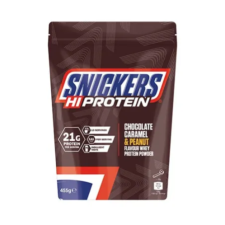Mars Protein Snickers Hi Protein - Chocolate Caramel and Peanut - Суроватъчен Протеин