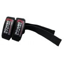 Power System Heavy Duty Lifting Power Straps - Black Red - Фитили