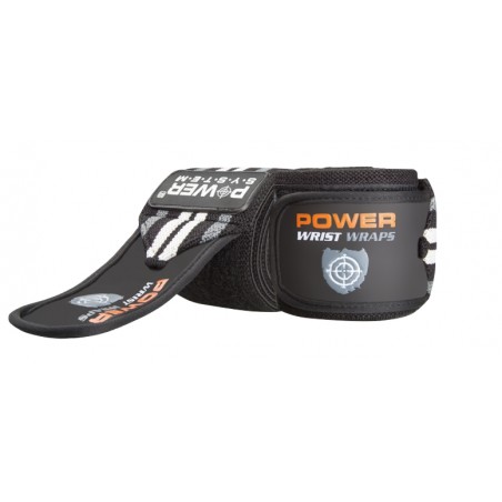 Power System Weightlifting Wrist Wraps - Grey - Накитници
