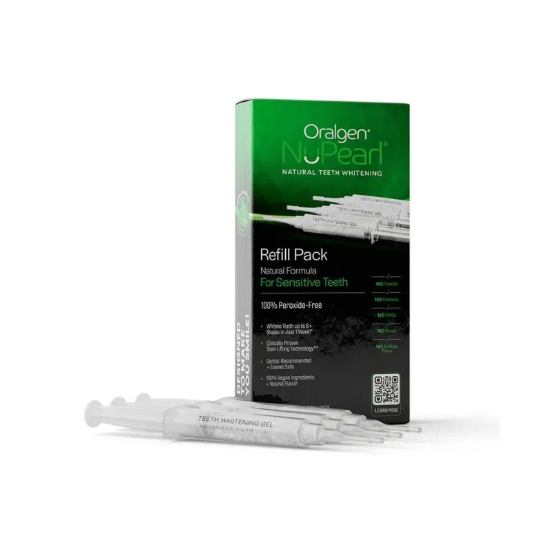Oralgen NuPearl 32x Advanced Teeth Whitening System Refill Pack - Syringes - Система за избелване на зъб?
