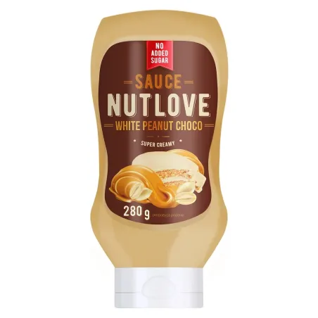 Allnutrition NutLove Sauce - White Peanut Chocolate - Диетичен Сироп