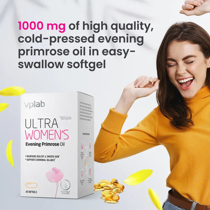 VPLab Ultra Women's Evening Primrose Oil - Масло от Вечерна Иглика