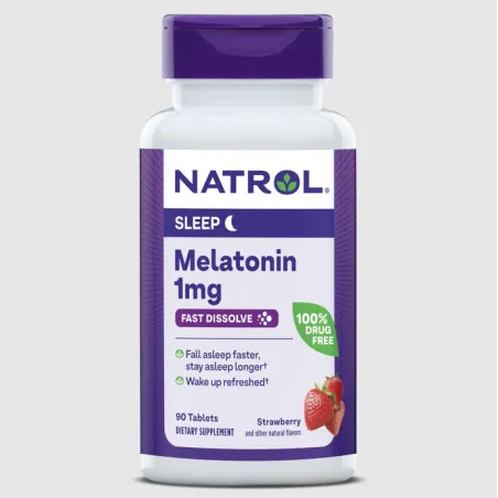 Natrol Melatonin Fast Dissolve 1mg - Мелатонин