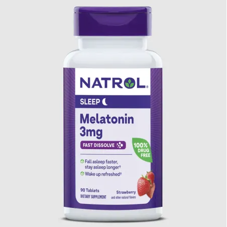 Natrol Melatonin Fast Dissolve 3mg - Мелатонин