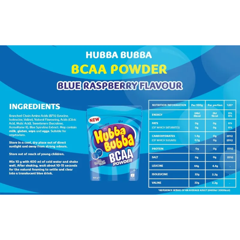 Mars Protein Hubba Bubba BCAA