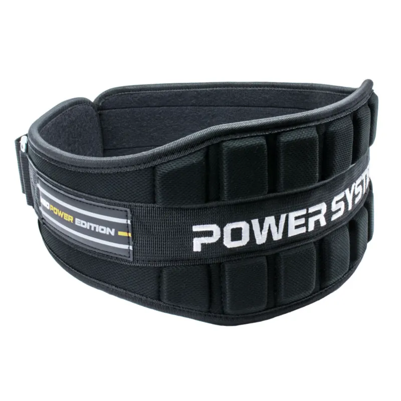 Power System Belt Neo Power - Yellow - Неопренов Фитнес Колан